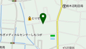 佐山荒物店の地図画像