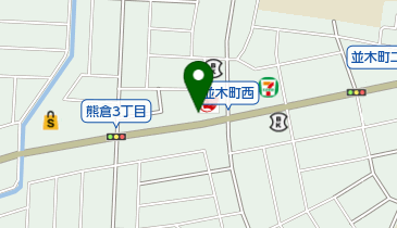 美容室Belleの地図画像