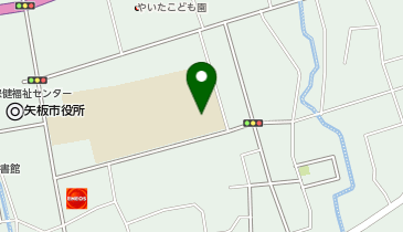 矢板市役所 矢板児童館・矢板小学童保育館の地図画像