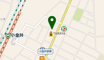 うさちゃんクリーニング小金井エコス店の地図画像