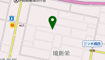 伊勢崎市役所 伊勢崎市境支所 桑の実福祉作業所の地図画像