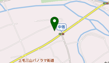 野尻の里農産物直売所の地図画像