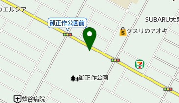 大泉町役場 いずみの杜の地図画像