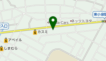 利根書店大泉店の地図画像