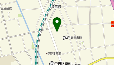 東京入国管理局さいたま出張所の地図画像