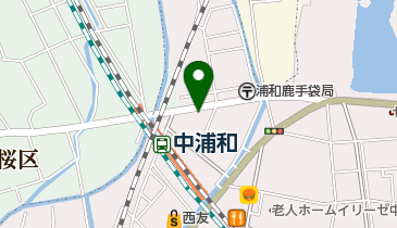 英泉塾 中浦和校の地図画像