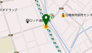 ピザハット武蔵浦和店の地図画像