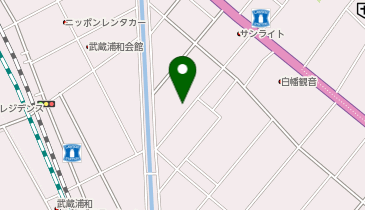 アイセイ薬局武蔵浦和店の地図画像
