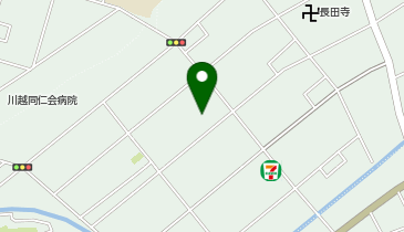 川越蕎麦の会の地図画像