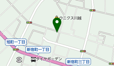 ピザーラ川越店の地図画像
