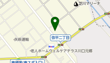 有限会社光梱包の地図画像