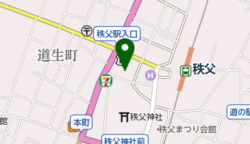 宮側町公会堂の地図画像