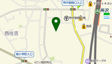 PET-SPAケアプラスキュアエミテラス所沢店の地図画像