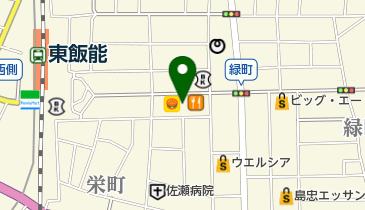 ラビット21栄町店の地図画像