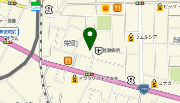 はなまる薬局飯能店の地図画像