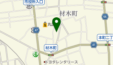 レトロバザールビンテージギターショップの地図画像