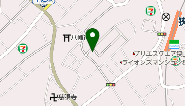 カットスペースチバの地図画像