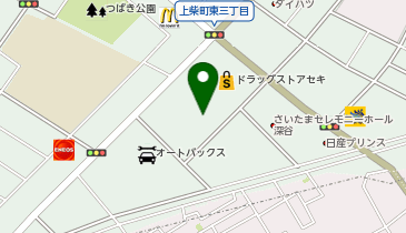 深谷フットサルヴィレッジの地図画像