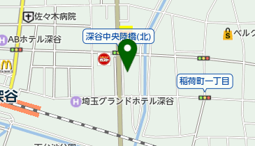 有限会社ハタヤスポーツ 深谷店の地図画像