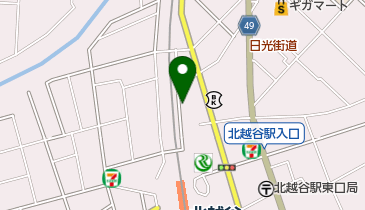 質ショップアデ川の地図画像