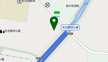 和光市総合体育館の地図画像