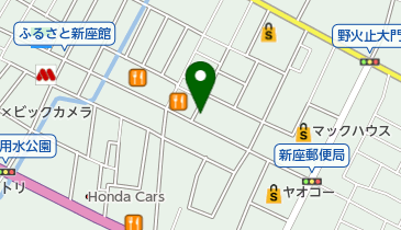 シオン野火止店の地図画像