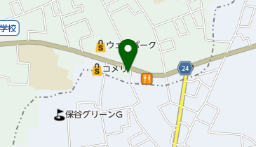 ペットサロンハニーの地図画像