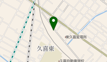 ヘアーサロンオクヤマの地図画像