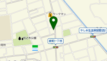 十和田クリーニングの地図画像