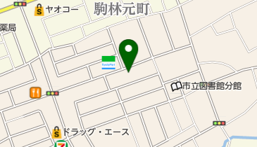 鈴木どうぶつ病院の地図画像