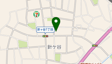 富士見市役所 針ケ谷コミュニティセンターの地図画像