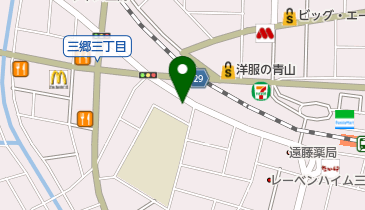 平山ひとみバレエスタジオの地図画像