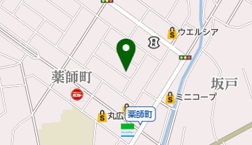 有限会社ひだまり薬局の地図画像