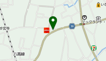 かにや毛呂山店の地図画像