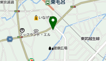 井上クリーニング商会の地図画像