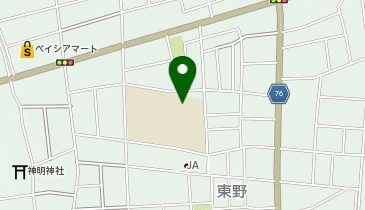 吉見町学童保育所いちごクラブの地図画像