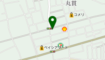 かんだ美容室の地図画像