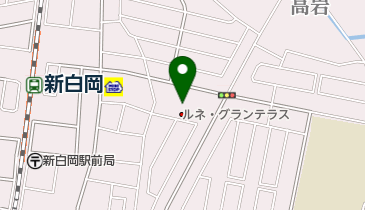 Kyびようしつの地図画像