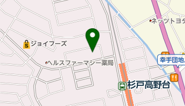 あき薬局の地図画像