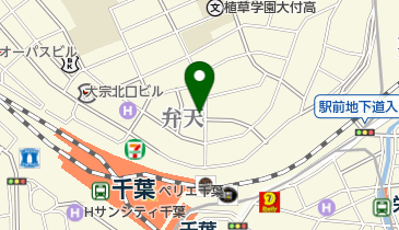 あおば薬局弁天店の地図画像