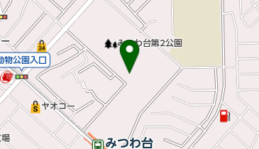 テルウェル東日本・スポーツクラブNASグループ みつわ台第2公園水泳プの地図画像