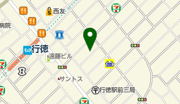 ヤスイ薬局本店調剤室の地図画像