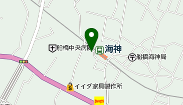 ダンスハーモニーカワイの地図画像