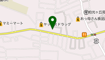 なごみの米屋柏光ケ丘店の地図画像