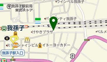 我孫子市 本町3丁目自転車駐車場の地図画像