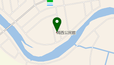 君津市 周西公民館の地図画像