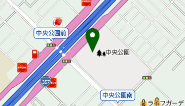 浦安市 中央公園管理棟の地図画像