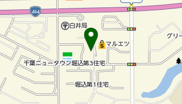 極真会館白井道場の地図画像