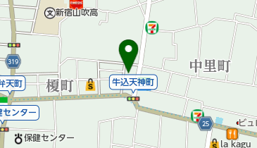 有限会社加賀美ガラス建材の地図画像