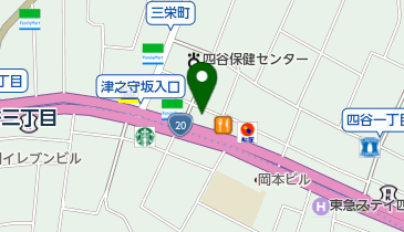 ZOO 四谷の地図画像